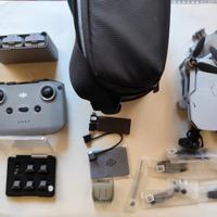 Dji Mini 2+bundle kit+nd+3batterie (incidentato)