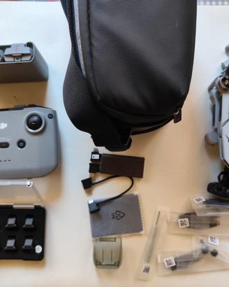 Dji Mini 2+bundle kit+nd+3batterie (incidentato)