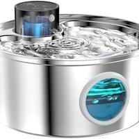 Fontanella Gatti acciaio batteria Sensore moviment