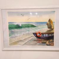 Acquerello Quadro “Brezza d’Estate”