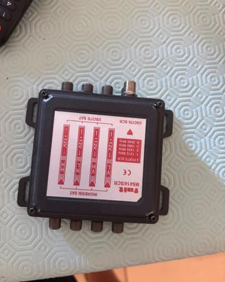 Multiswitch sat con uscita scr