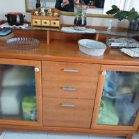 credenza in legno ciligii