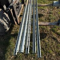 Pali zincati  per vigneto o recinzione da 270cm