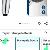 MANOPOLA DOCCIA GROHE