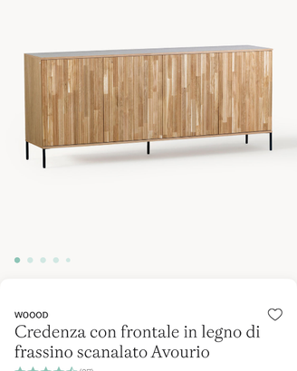 Credenza in frassino