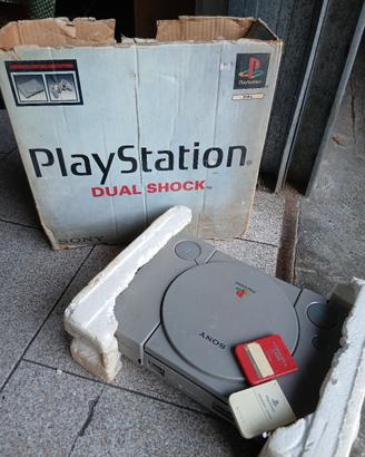 play station 1 con scatola 