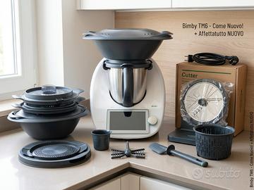 Bimby tm6 come nuovo, completo di accessori