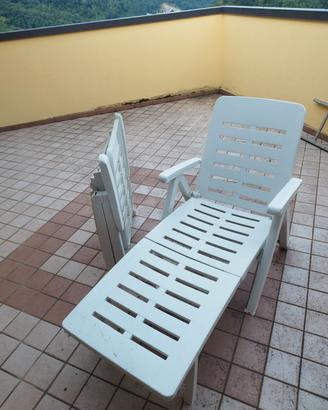 Set 2 sdraio pieghevoli