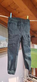 pantaloni cargo bambino bambina tg 146