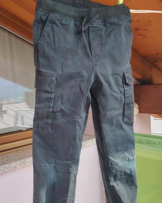 pantaloni cargo bambino bambina tg 146