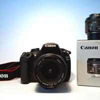 Fotocamera Canon EOS 1200D + 2 obiettivi + kit !