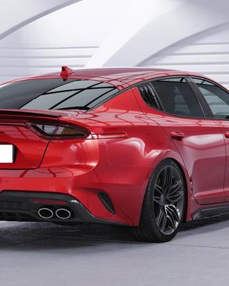 Estrattore posteriore Diffusore per Kia Stinger GT