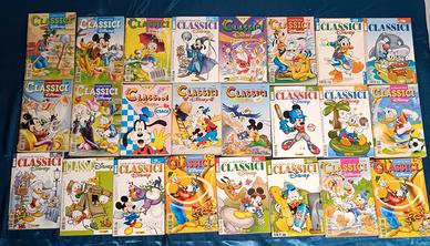 LOTTO 24 FUMETTI I CLASSICI DISNEY TOPOLINO PAPERI