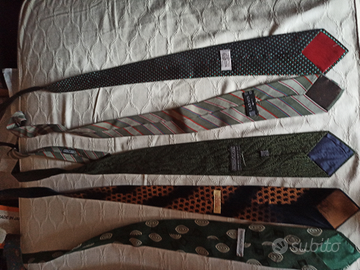 5 cravatte Vintage