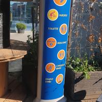 Totem informativo o pubblicitario per arredo 