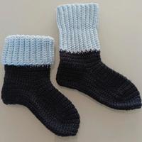 Calze Vintage per bambini fatte a mano ai ferri