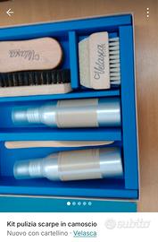 Velasca - kit pulizia scarpe camoscio 