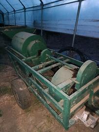 Macchina per la raccolta delle nocciole