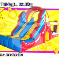 GONFIABILE  TUNNEL SLIDE