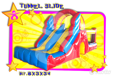GONFIABILE  TUNNEL SLIDE