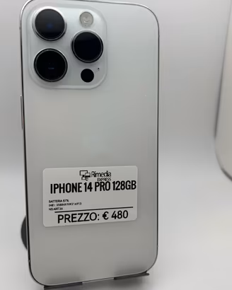 iPhone 14 Pro 128GB bianco usato garanzia 