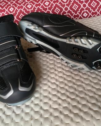 Scarpe da ciclismo professionali MTB autobloccanti