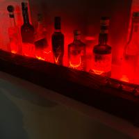 Mensola retroilluminata led RGB stile industrial