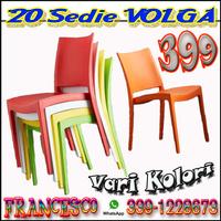 Stock 20 sedie impilabili 399