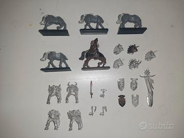 Warhammer - Chaos Knight in metallo