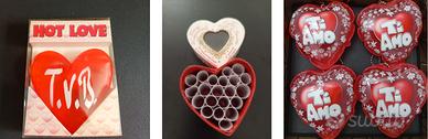 Portachiavi a cuore+Gioco+Scaldamani