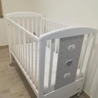 Lettino Lovely Foppapedretti  + materasso Giordani