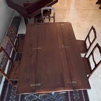 TAVOLO (ALLARGABILE) + 6 SEDIE