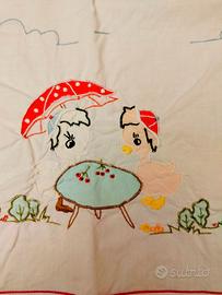 Lenzuola bambino paperelle