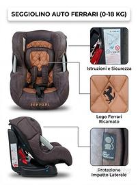 SEGGIOLINO AUTO FERRARI (0-18 KG)