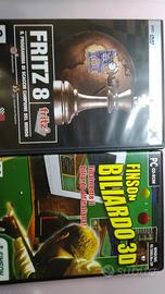 Videogiochi FRITZ 8 scacchi + FINSON  BILIARDO 3D
