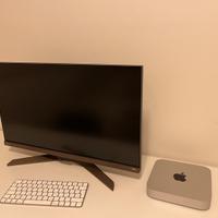 Mac Mini M2 + Monitor benq + tastiera apple
