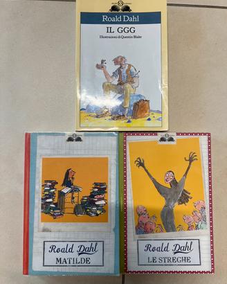3 libri di Roald Dahl