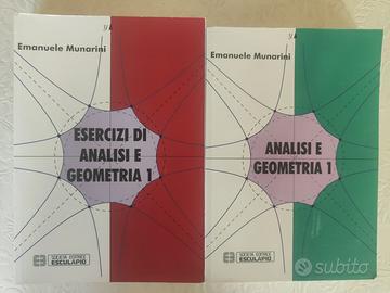 Libro Analisi e Geometria 1 e Esercizi