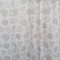 Tenda  cuori  Stile Shabby  Completa