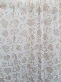 Tenda  cuori  Stile Shabby  Completa