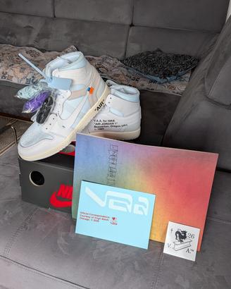 Jordan 1 Alaska x v.a.a. taglia 45.5