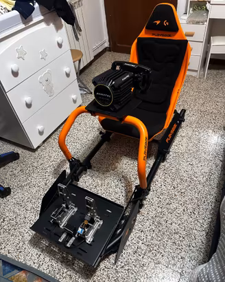 🏎️Postazione Sim Racing Completa-Playseat McLaren
