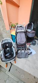 Peg Perego Trio ypsi grey copertura navicella 