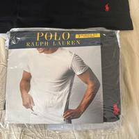 Pacchetto 3 t shirt nere Ralph Lauren originali