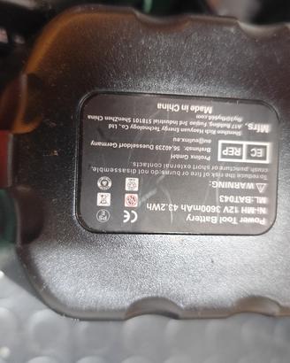 Trapano avvitatore a batteria 12 Volt Bosch