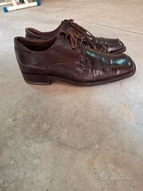 Scarpe da uomo vintage vera pelle