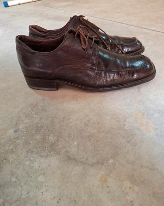Scarpe da uomo vintage vera pelle