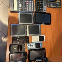 Telefono calcolarrici e navigatori da collezzione