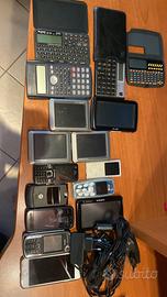 Telefono calcolarrici e navigatori da collezzione