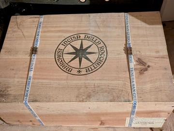 Sassicaia 2000, cassa legno, 12 bottiglie
